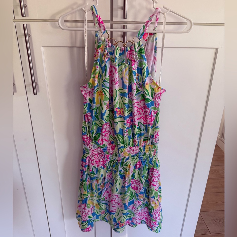 Lilly Pulitzer Floral Dress - Pink, Green, Blue NWOT